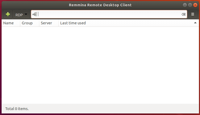 The Remmina Remote Desktop Client
