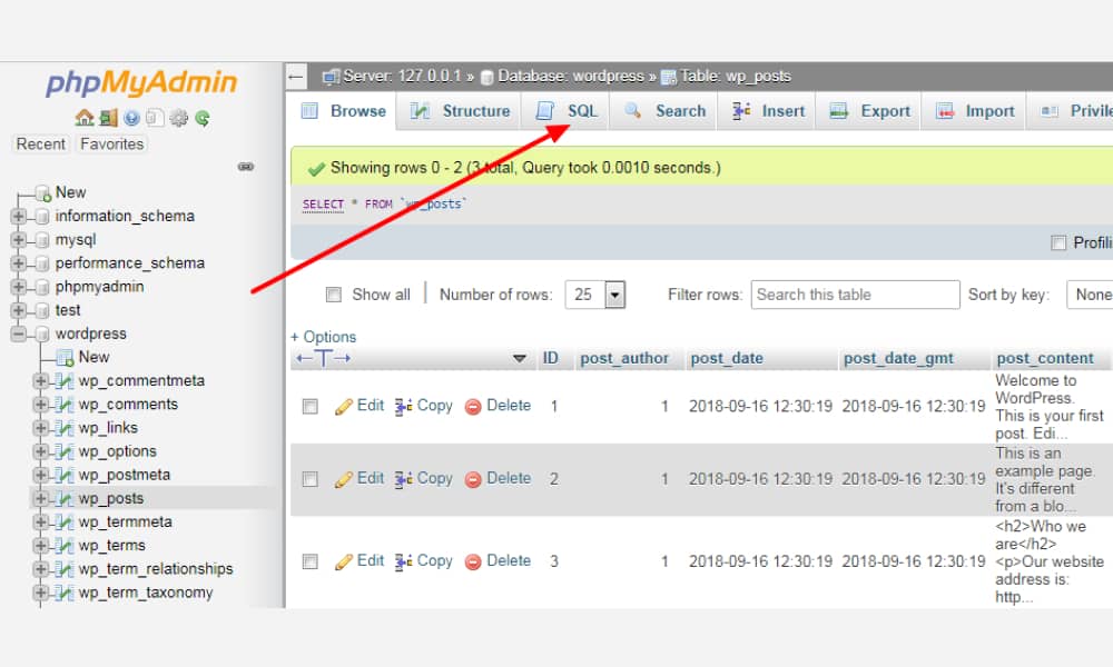 How to replace URLs and Fix Broken Image URLs after Site Migration in WordPress | 2021 4 Update and replace images and URLs using MySQL