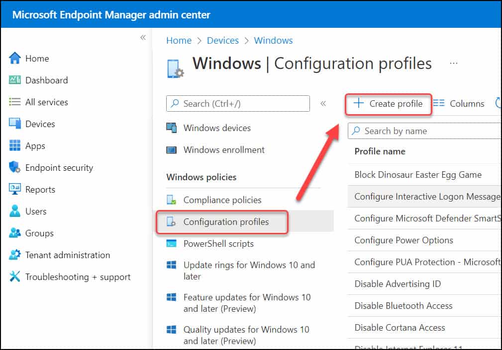 Enable Startup Boost for Microsoft Edge using Intune MEM 1 Enable Edge Startup Boost | Create Configuration Profile