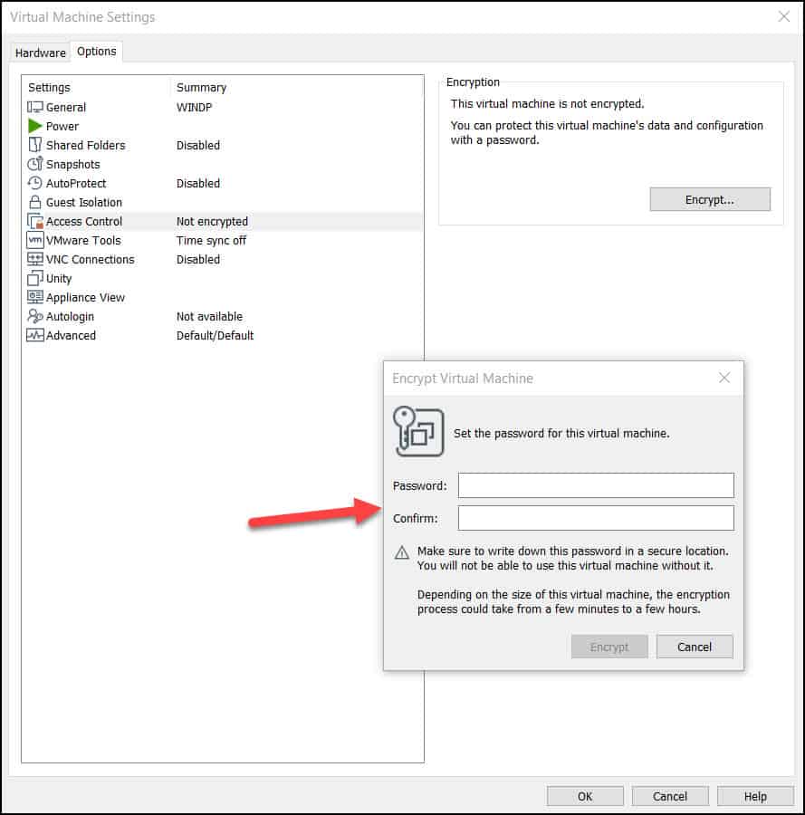 Reset Virtual Machine Password in VMware Workstation