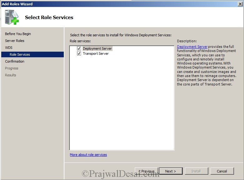 Installing And Configuring Windows Deployment Services Snap 2