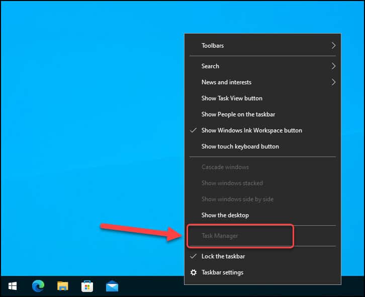 Remove or Disable Task Manager using Intune (MEM) 10 Task Manager Disabled with Intune