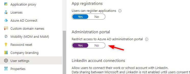 Block Azure AD Access