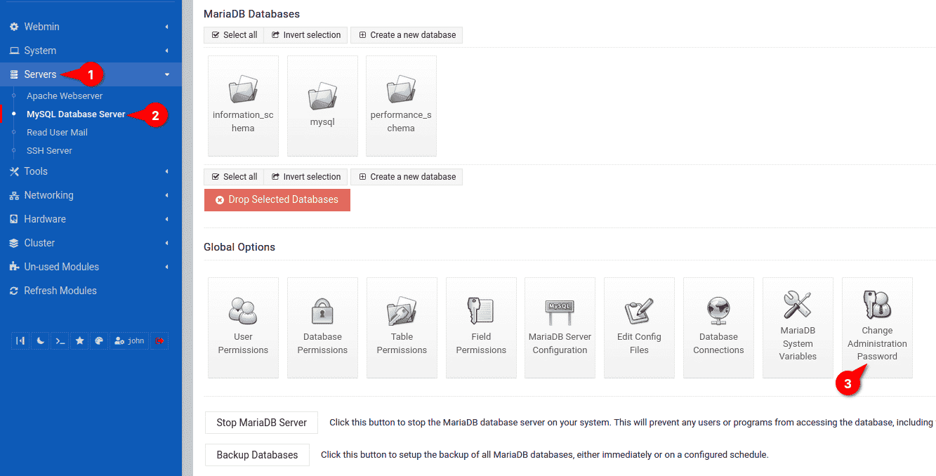 Setting up MySQL Server