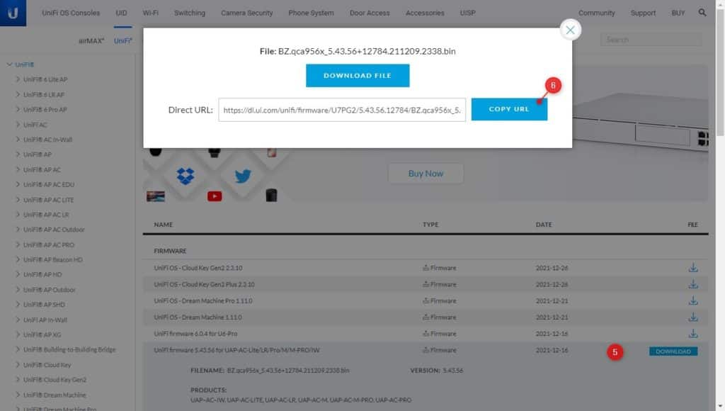 Unifi firmware