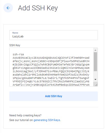 ssh key