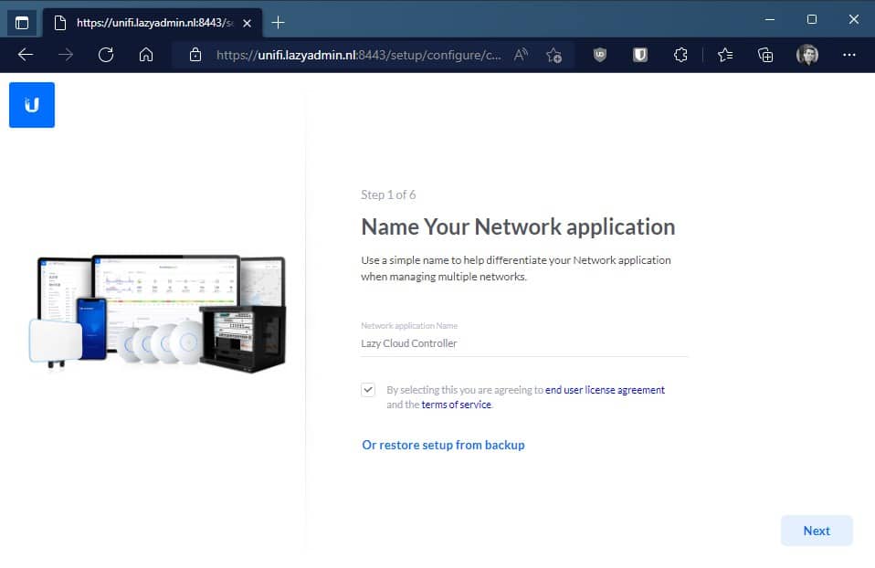unifi cloud controller