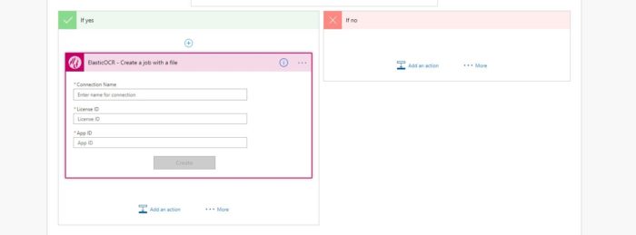 Microsoft Flow Email Attachment OCR SharePoint