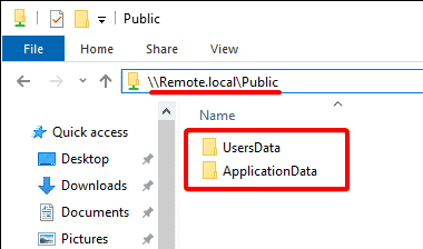 Creating regular folders in a shared folder (DCR1 server)