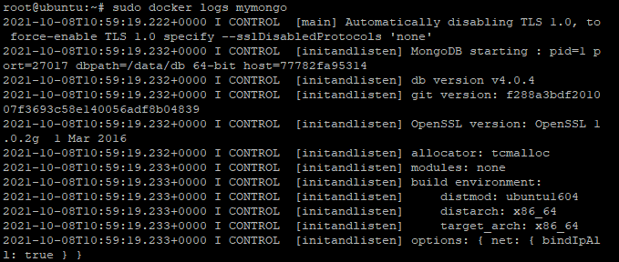 Reading Docker Container Log File