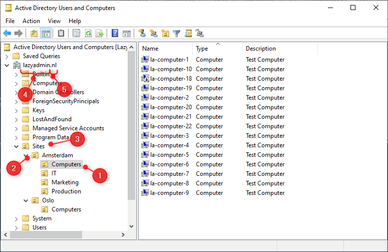 Active Directory Computers