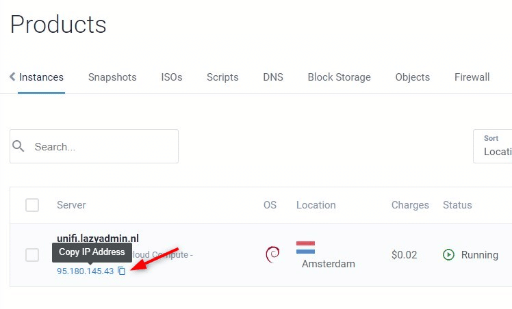 public ip address