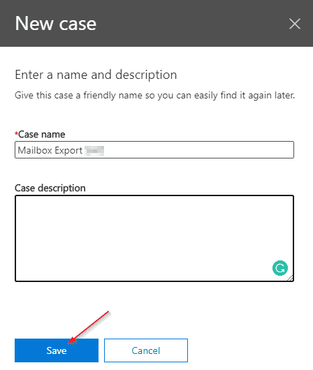 Assigning a Case Name