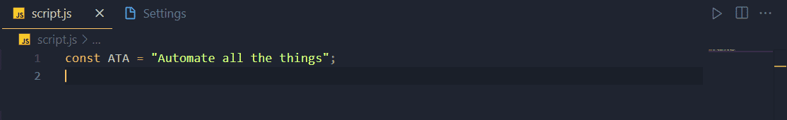 Triggering the Format On Save feature by saving the code