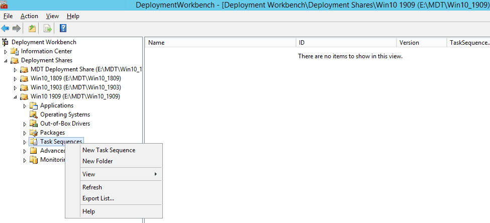 Capture Custom Windows 10 Image Creation Using MDT ConfigMgr 16 New Task Sequence - Image Creation Using MDT