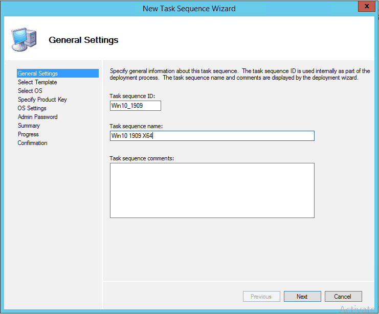 Capture Custom Windows 10 Image Creation Using MDT ConfigMgr 17 TS ID and Details - Image Creation Using MDT