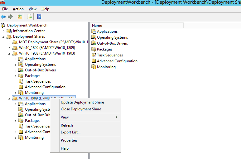Capture Custom Windows 10 Image Creation Using MDT ConfigMgr 23 Update Deployment Share