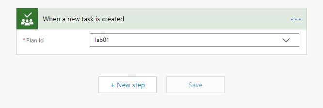 Microsoft Flow Add a Trigger