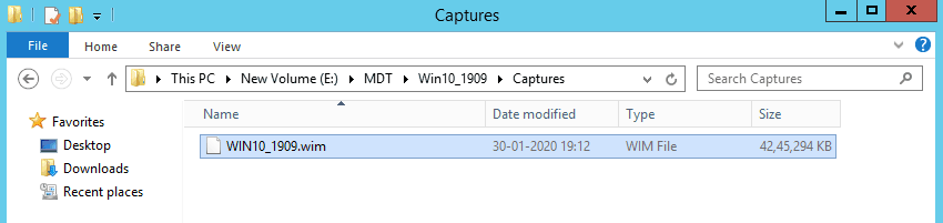 Capture Custom Windows 10 Image Creation Using MDT ConfigMgr 29 Windows 10 Capture Image is ready created via MDT