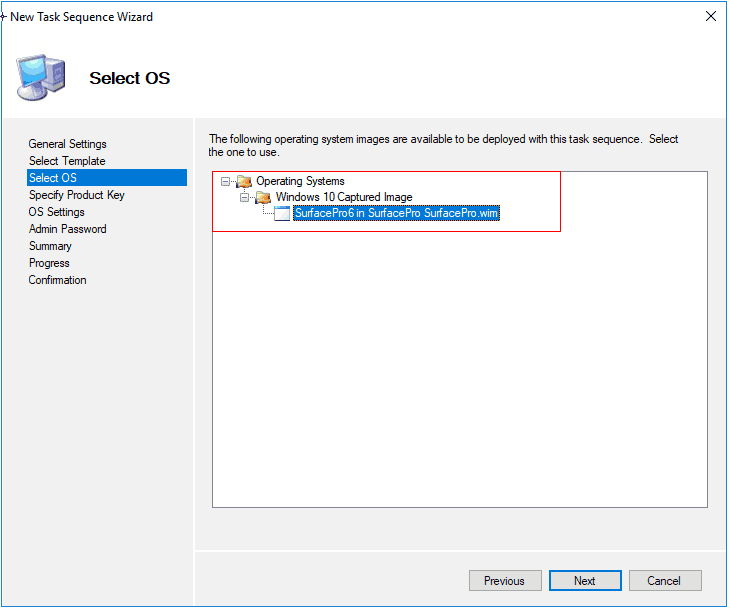 Deploy Windows Captured Image Using SCCM and MDT 14 Select OS How To Deploy Windows 10 Image Using Microsoft Deployment Toolkit (MDT)