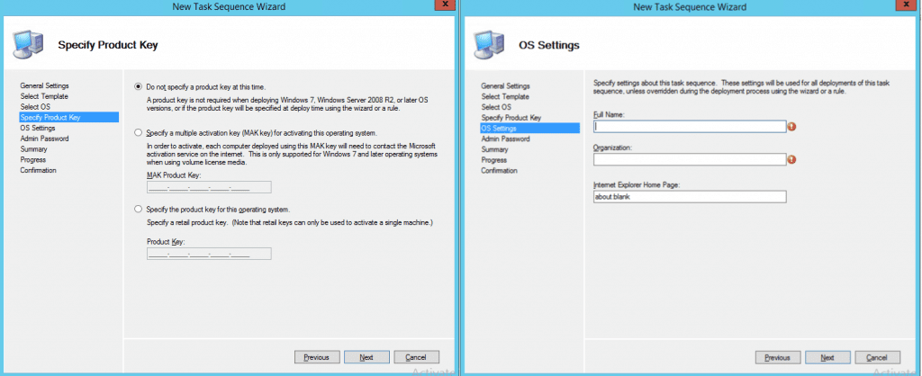 Capture Custom Windows 10 Image Creation Using MDT ConfigMgr 19 Product Key - KMS Server