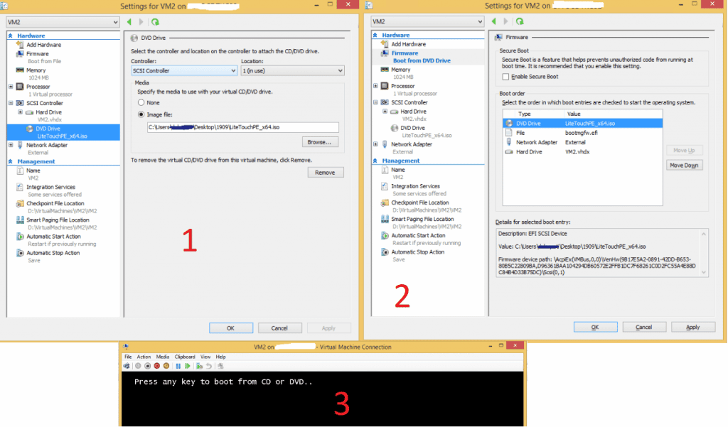 Capture Custom Windows 10 Image Creation Using MDT ConfigMgr 25 Boot VM from ISO - Image Creation Using MDT