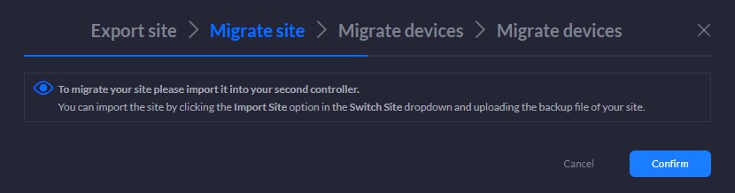 Move unifi controller to new server