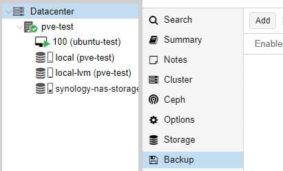 How to Backup Proxmox to a Synology NAS 13 automatically backing up VMs to a synology nas
