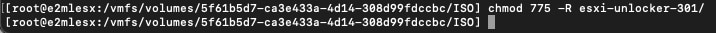 chmod