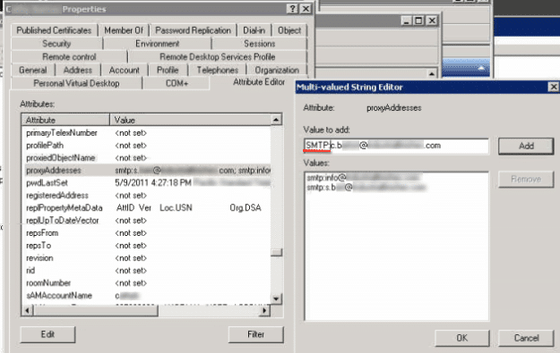 AD-Attribute-editor-proxyAddresses