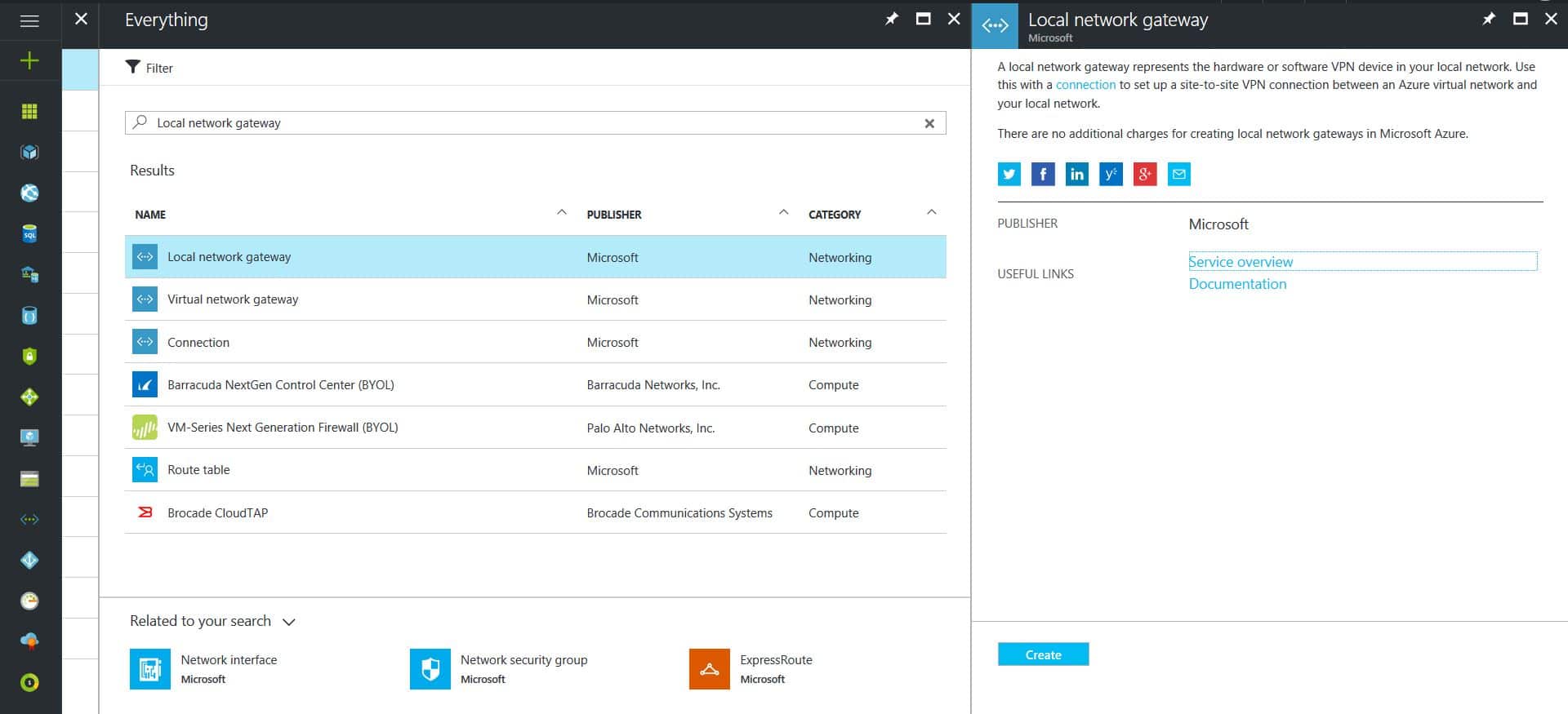 Azure Local Network Gateway