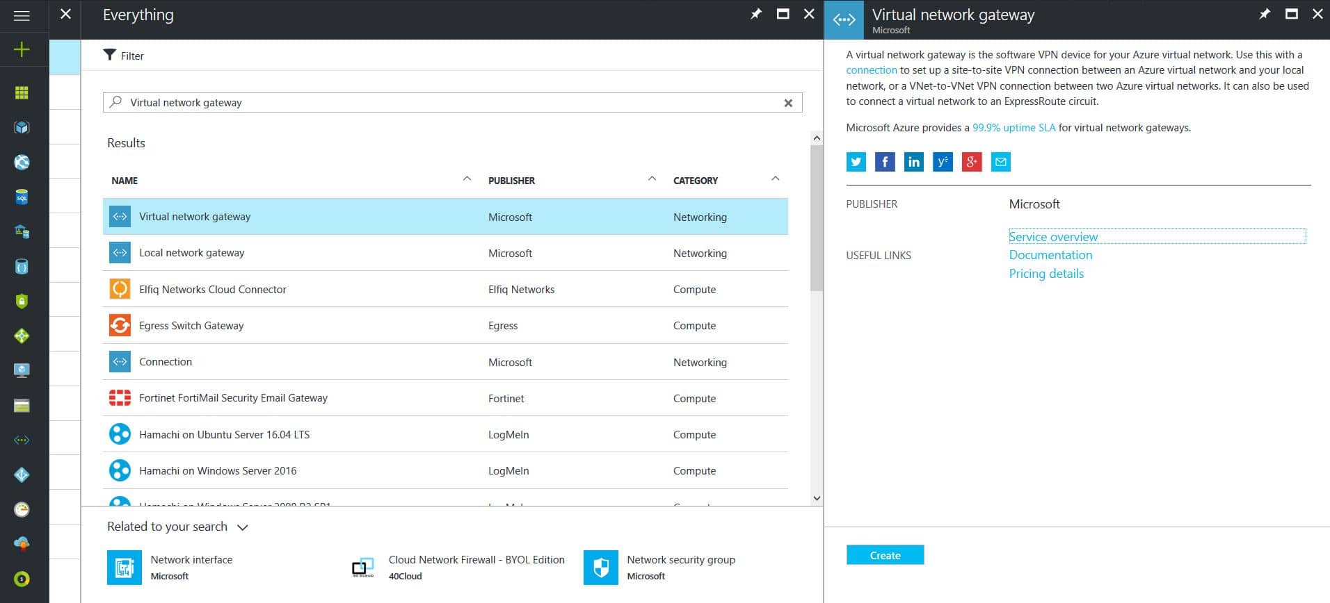 Azure Virtual Network Gateway