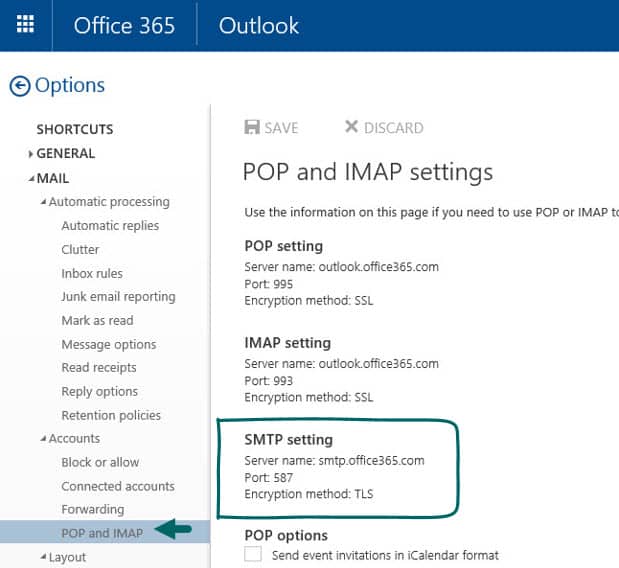 Find Exchange Online server name- Step -02