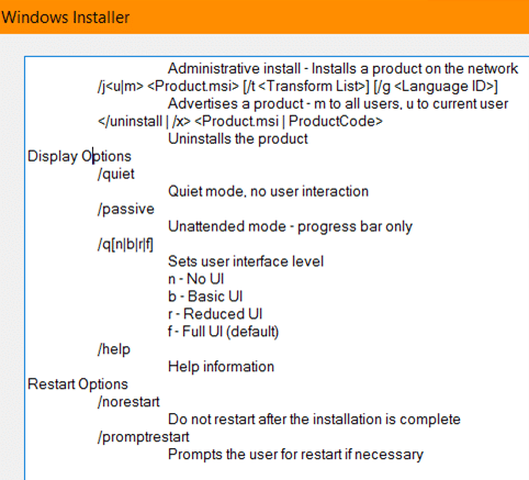 Screenshot of switch.