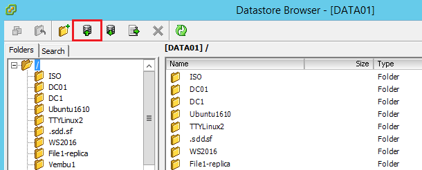 vmupload08 Four ways to upload files to VMware vSphere datastore